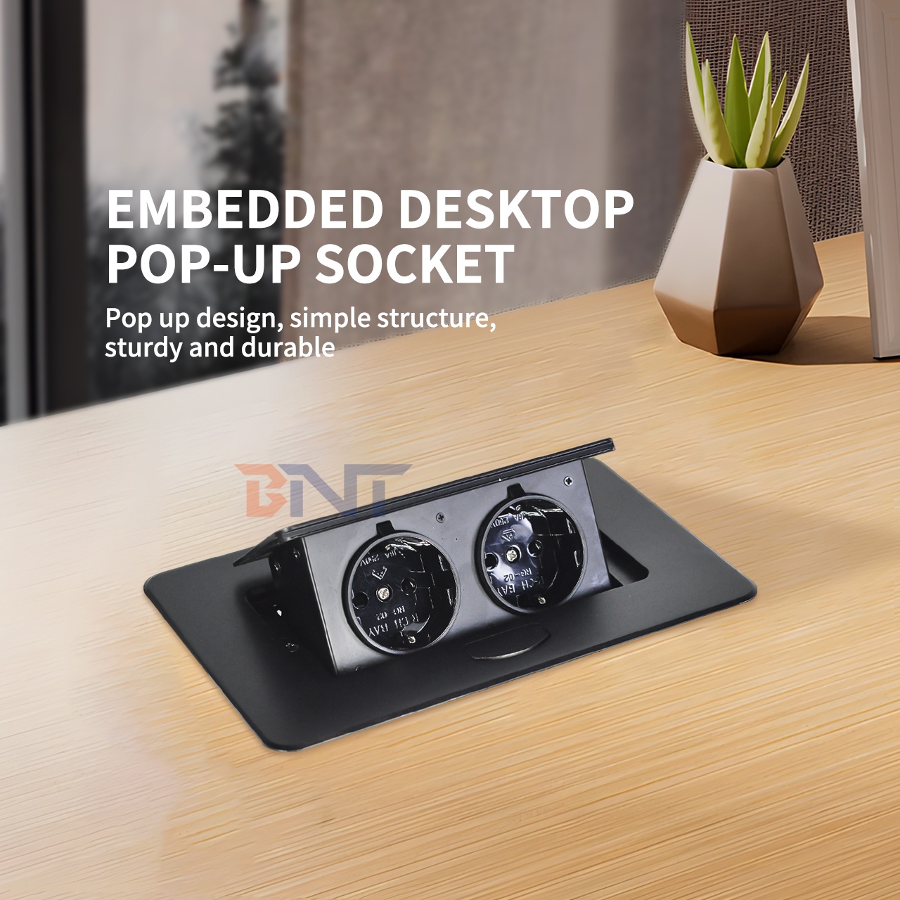 Dual EU power socket